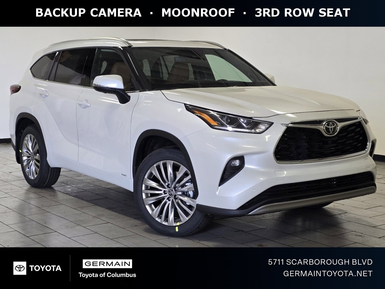 New 2026 Toyota Highlander Platinum image 1