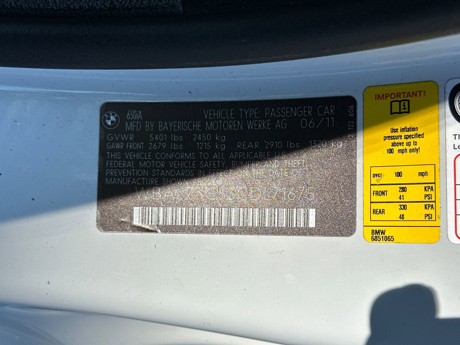 Used 2012 BMW 650i Convertible RWD image 34