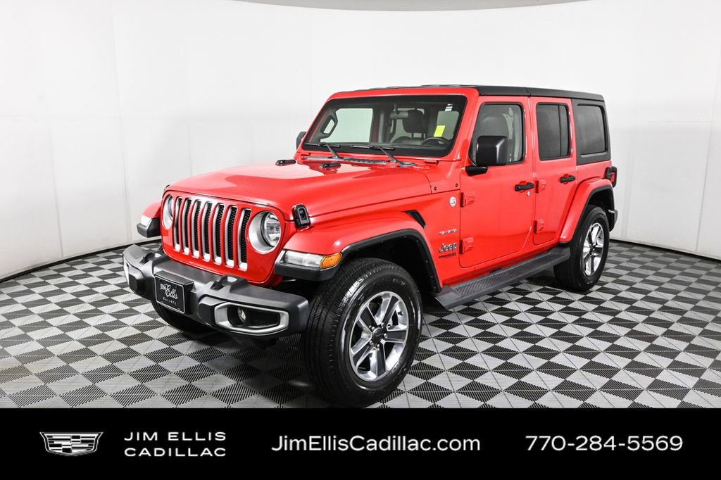 Used 2020 Jeep Wrangler Unlimited Sahara video 1