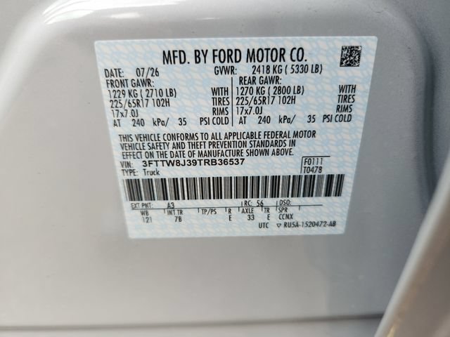 New 2026 Ford Maverick XLT w/ Equipment Group 301A AWD/4WD image 24