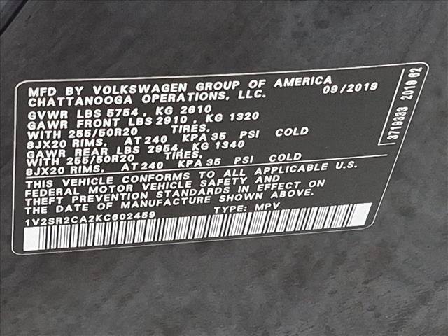 Used 2019 Volkswagen Atlas SEL R-Line FWD image 26