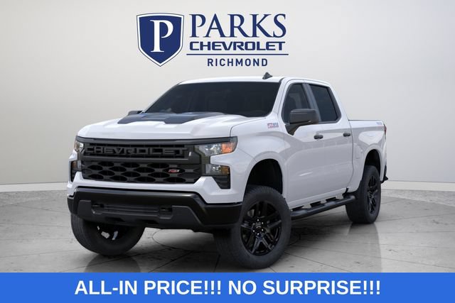 New 2026 Chevrolet Silverado 1500 Custom Trail Boss w/ Turbomax Blackout Package AWD/4WD image 3