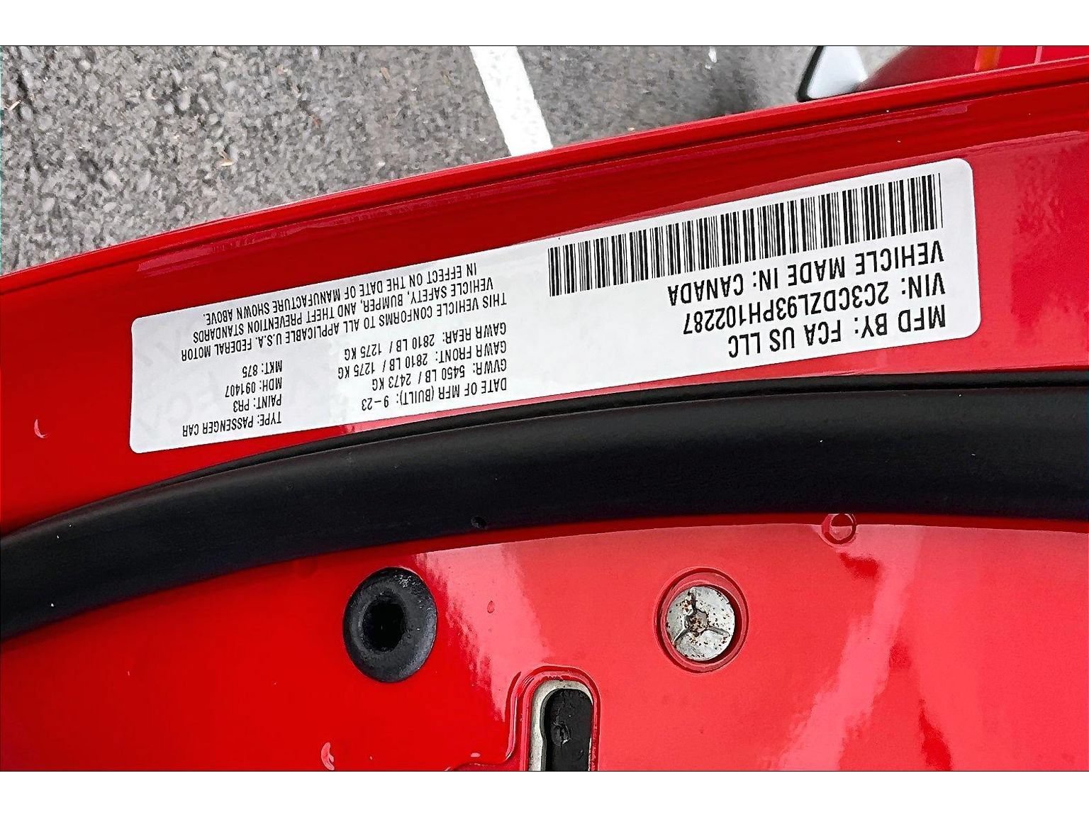 Used 2023 Dodge Challenger SRT Hellcat Redeye RWD image 31