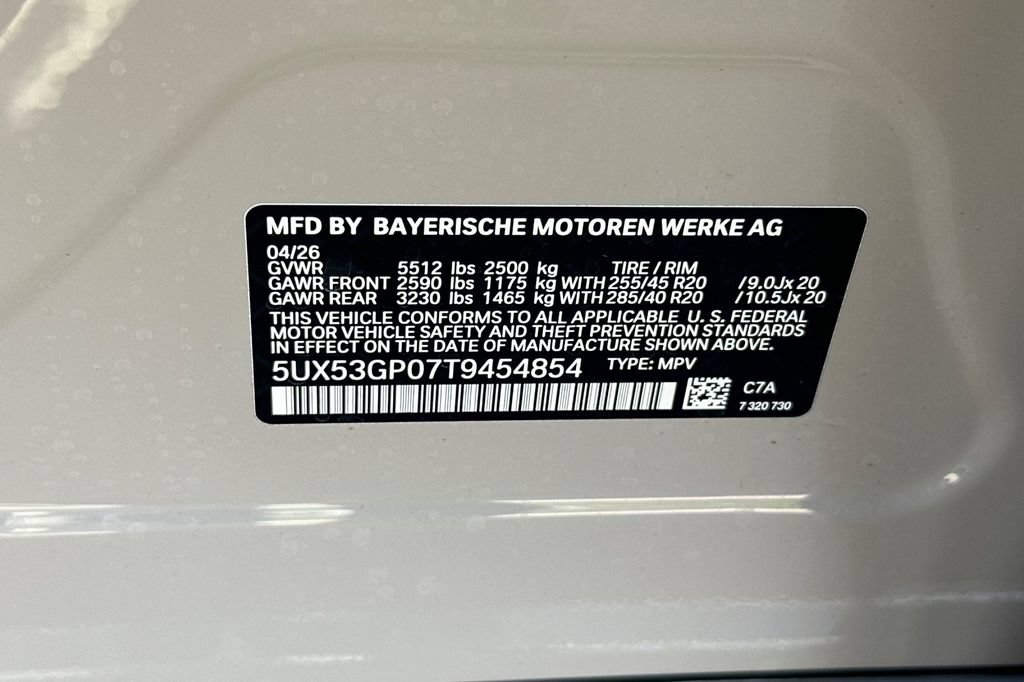 New 2026 BMW X3 xDrive30i w/ M Sport Package AWD/4WD image 35