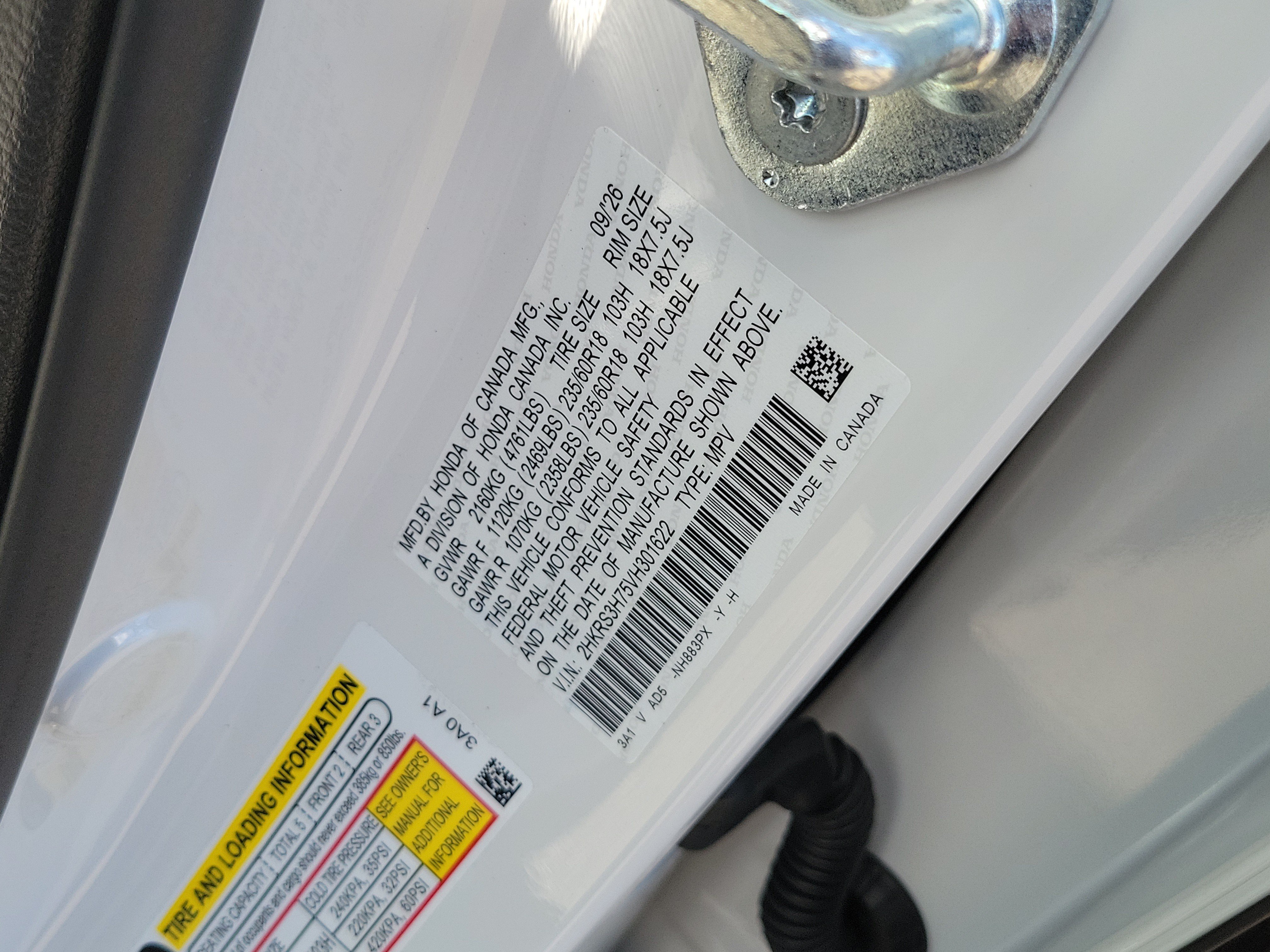 New 2027 Honda CR-V EX-L image 33
