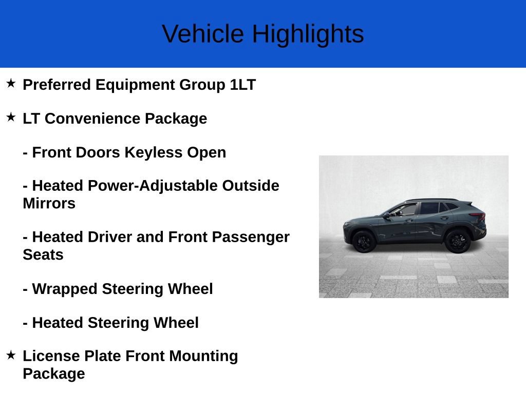New 2026 Chevrolet Trax LT w/ Driver Confidence Package FWD image 2