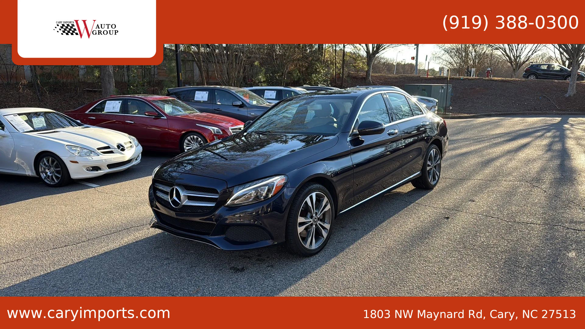 Used 2018 Mercedes-Benz C 300 4MATIC Sedan