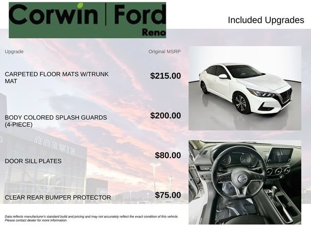 Used 2021 Nissan Sentra SV FWD image 3