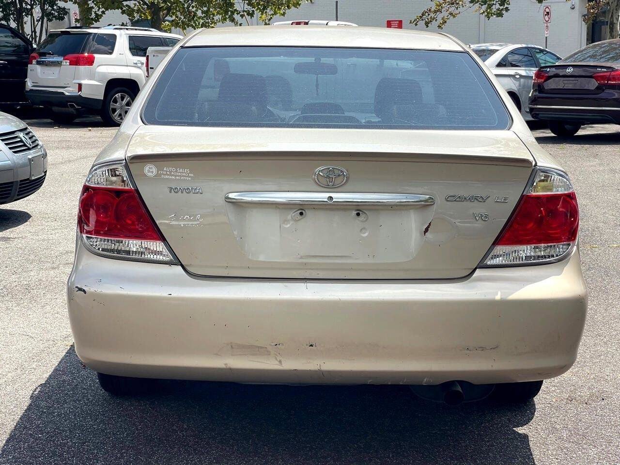 Used 2006 Toyota Camry LE FWD image 4