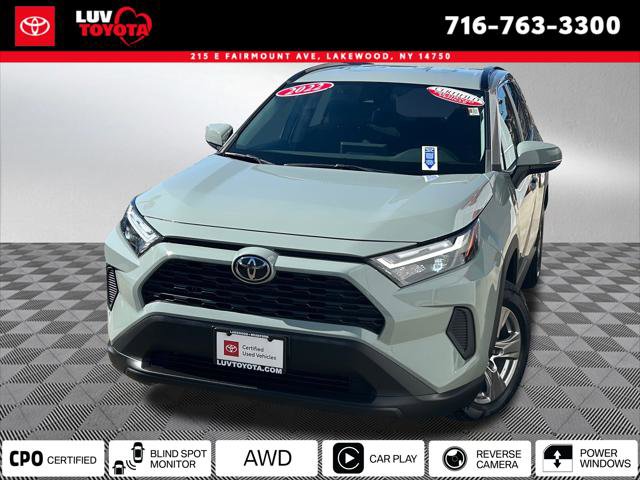Certified 2022 Toyota RAV4 XLE image 1