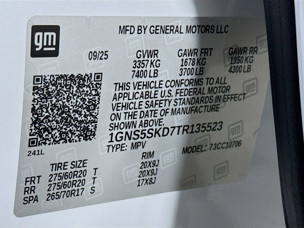 New 2026 Chevrolet Tahoe Premier w/ Sun And Tow Package image 34