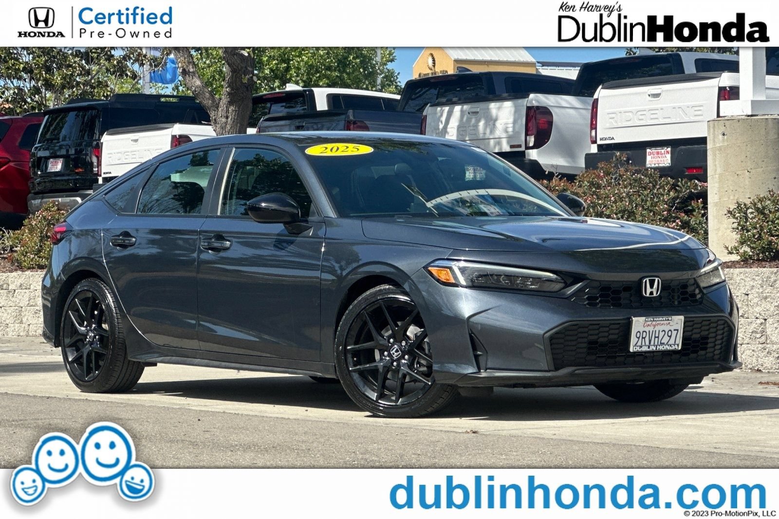 Certified 2025 Honda Civic Sport video 1