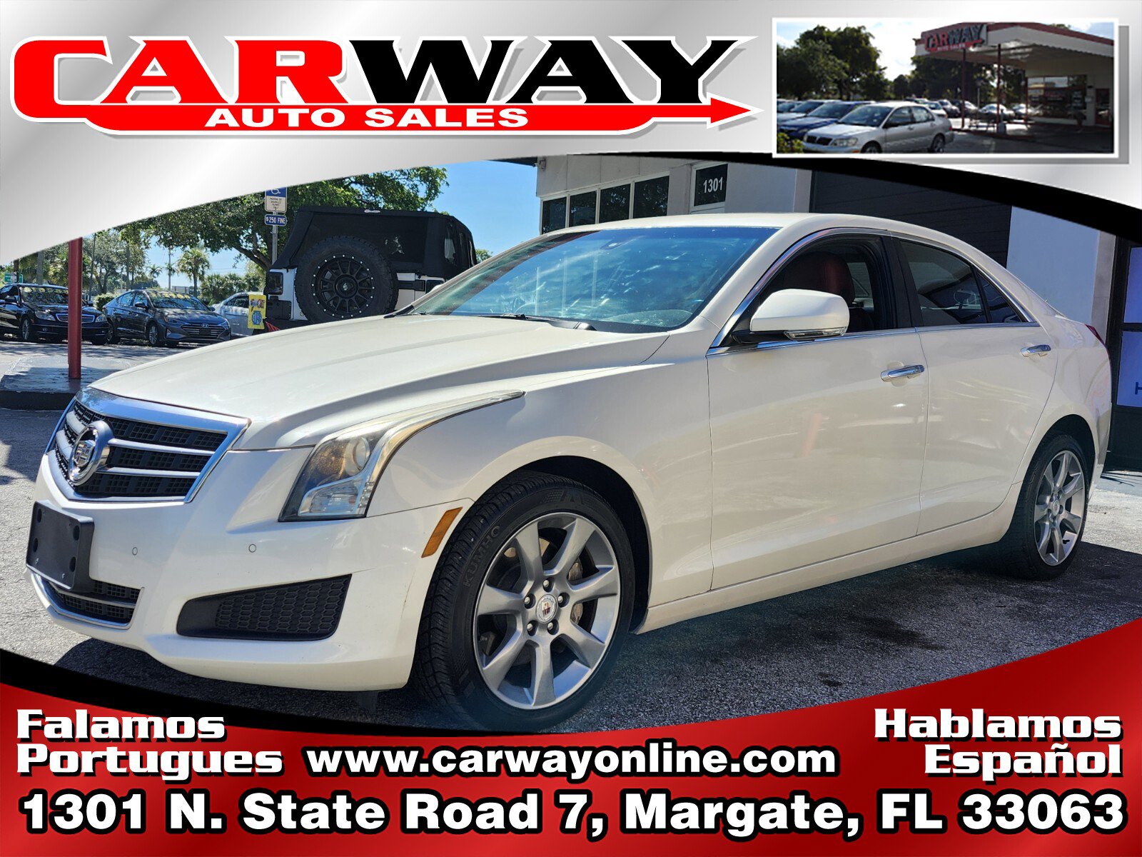 Used 2014 Cadillac ATS Luxury w/ Sun And Sound Package