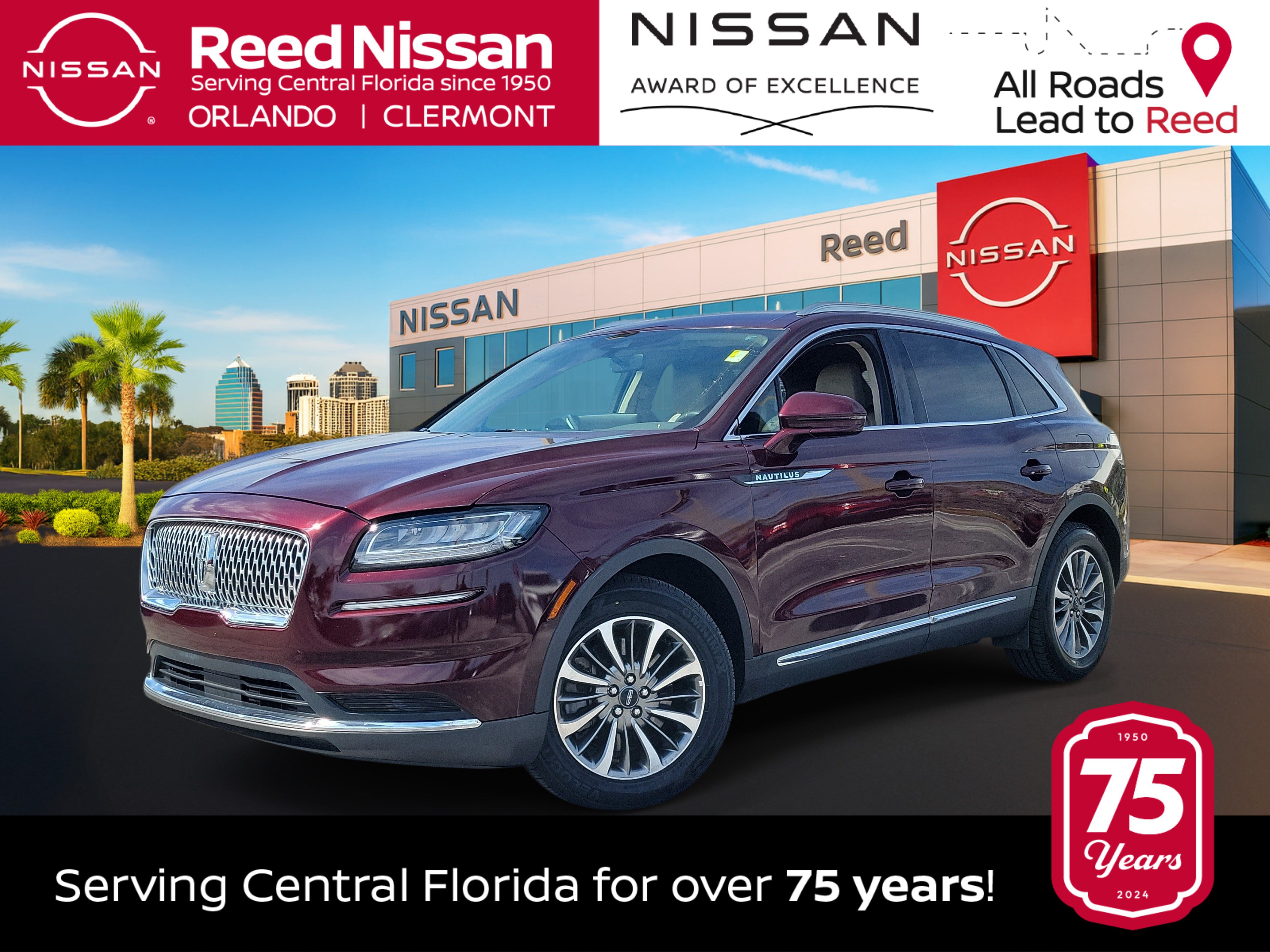 Used 2021 Lincoln Nautilus AWD w/ Equipment Group 101A