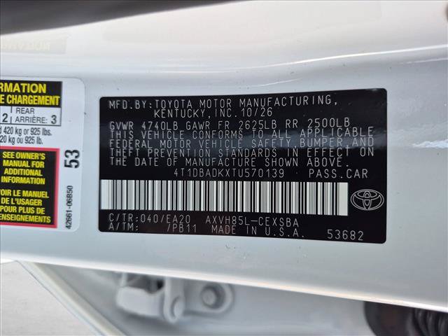 New 2026 Toyota Camry Hybrid AWD/4WD image 17
