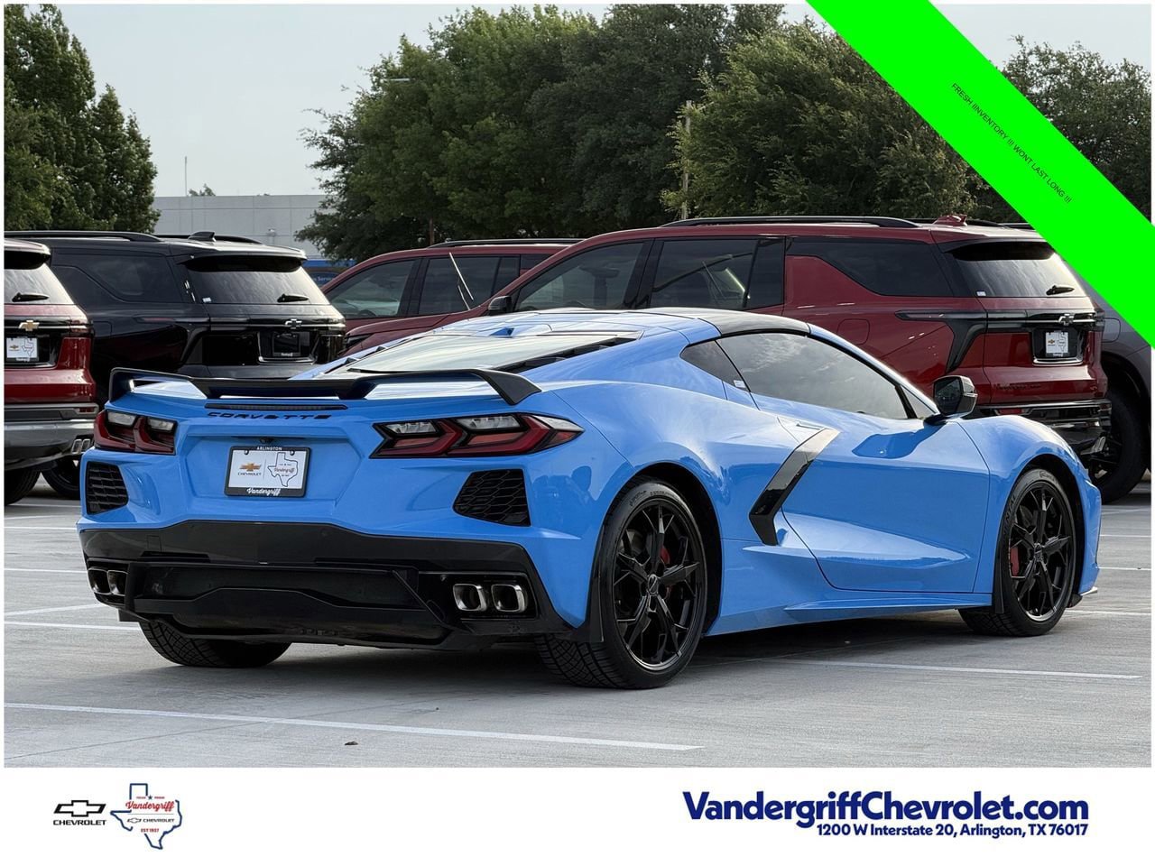 Used 2020 Chevrolet Corvette Stingray Premium Cpe w/ 3LT Preferred Equipment Group RWD image 4