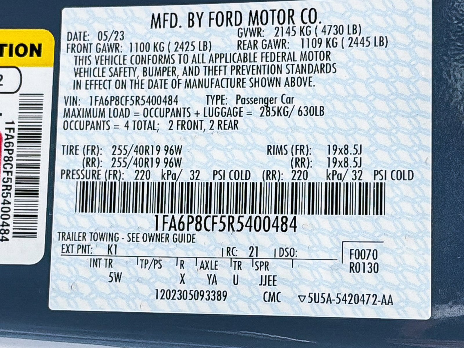 Used 2024 Ford Mustang GT Premium image 34