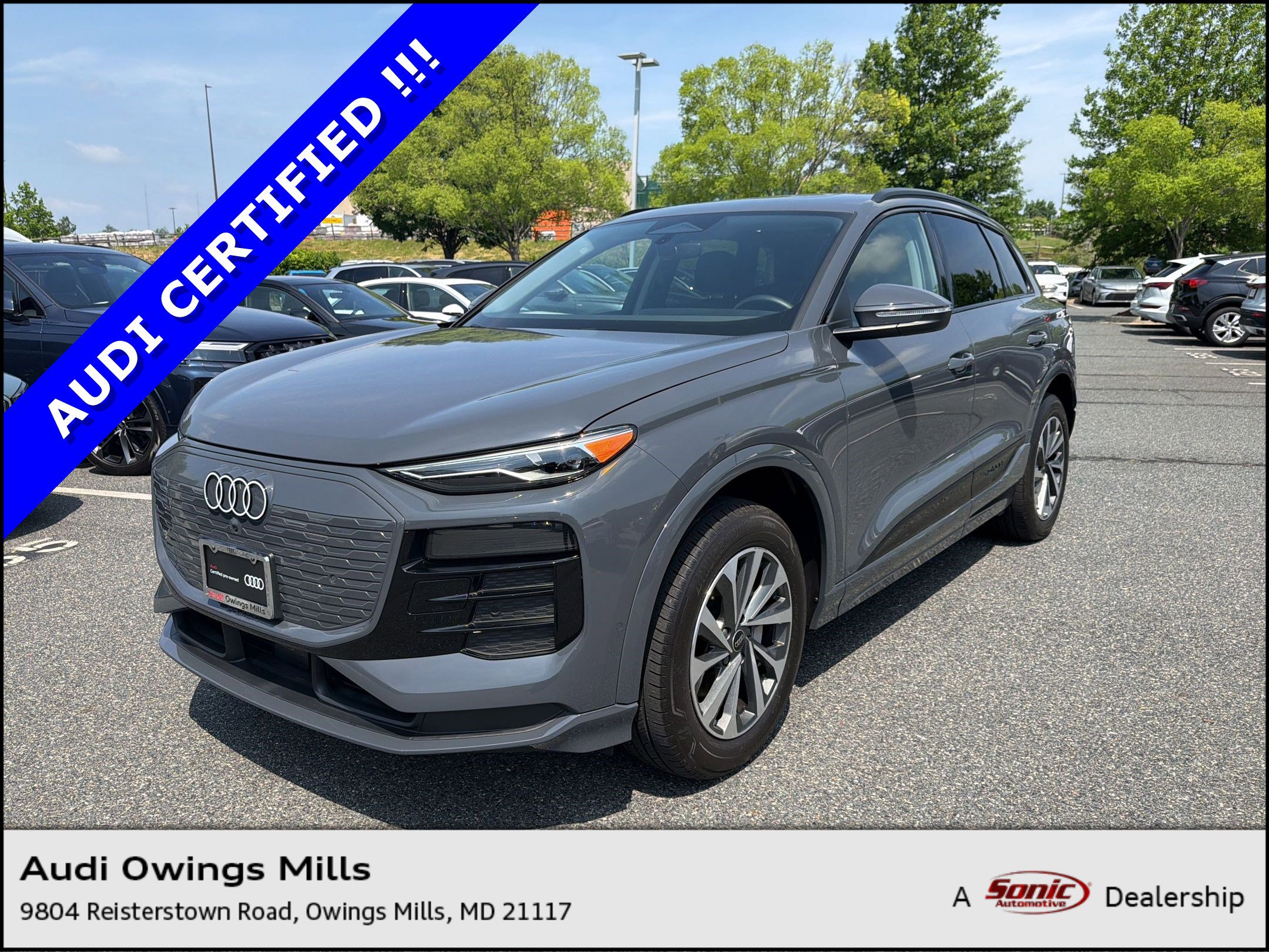 Used 2025 Audi Q6 e-tron Premium w/ Convenience Package AWD/4WD image 1