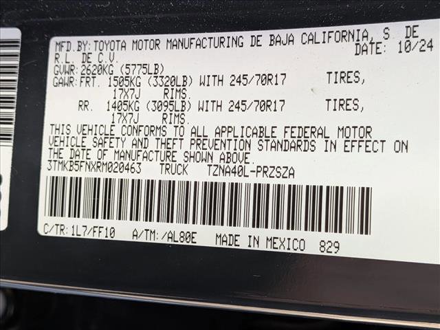 Used 2024 Toyota Tacoma SR5 image 16