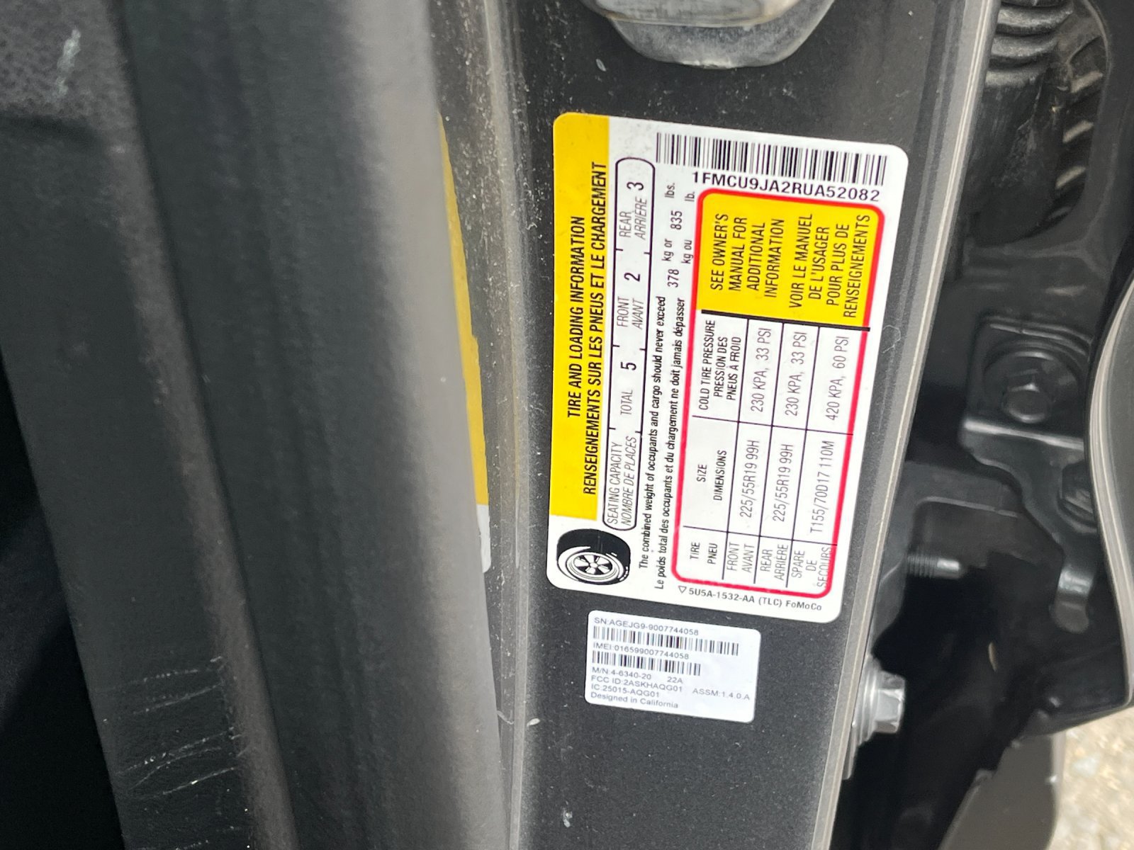 Used 2024 Ford Escape Platinum AWD/4WD image 30
