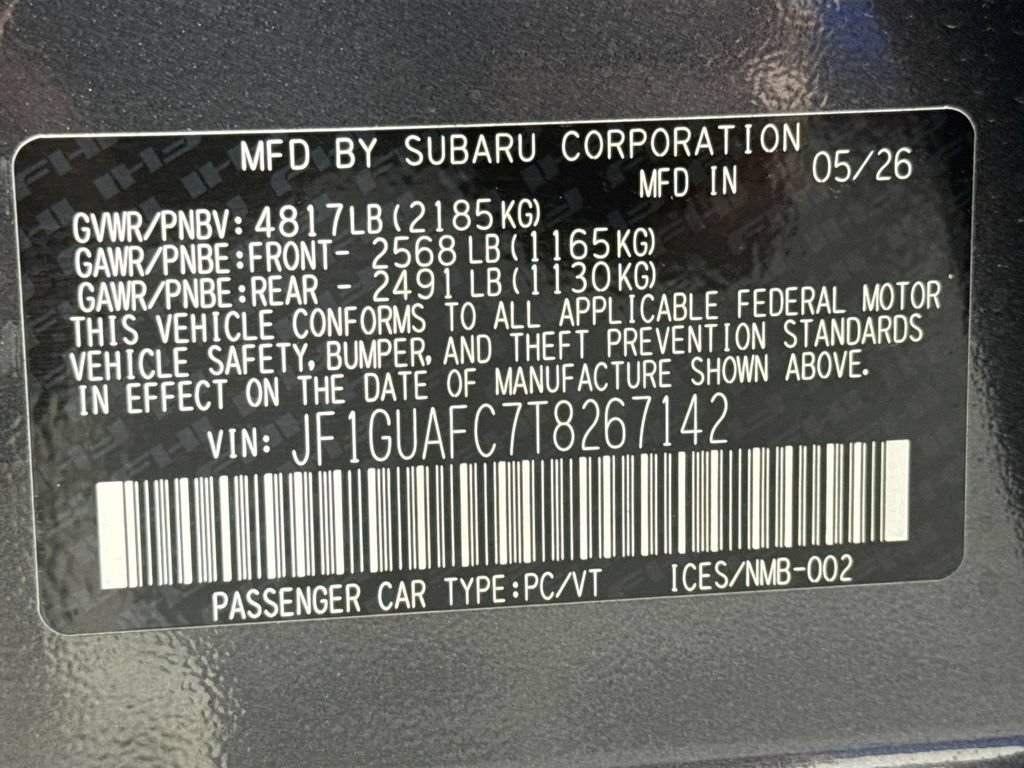 New 2026 Subaru Impreza 2.0i Sport AWD/4WD image 30