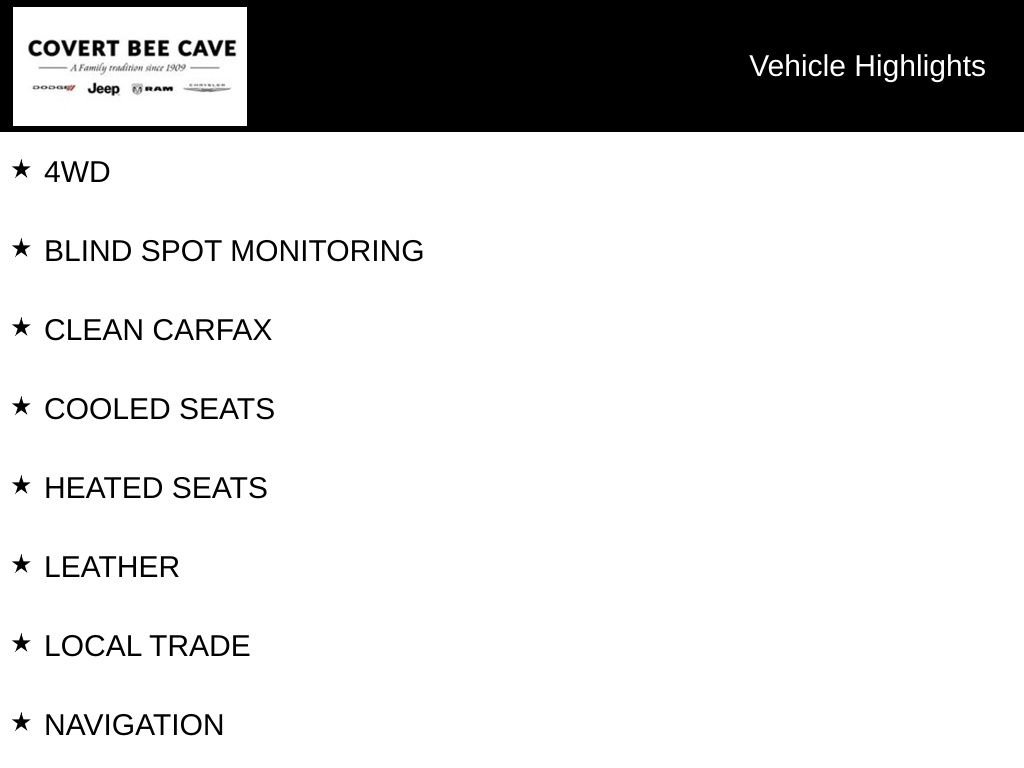 Used 2024 Jeep Grand Cherokee Overland w/ Adv Protech Group III AWD/4WD image 6
