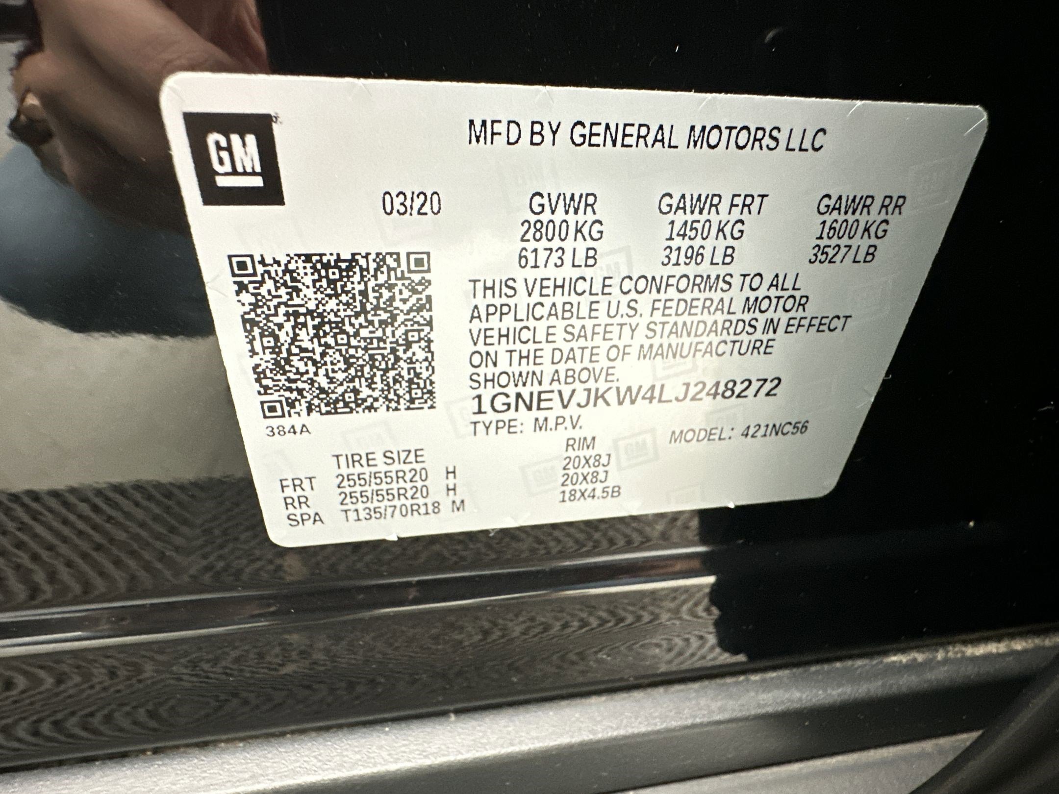 Used 2020 Chevrolet Traverse RS w/ LPO, Floor Liner Package image 19