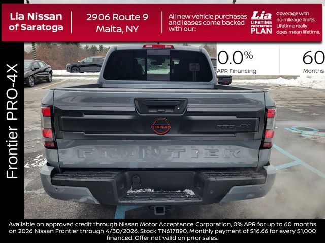 New 2026 Nissan Frontier PRO-4X w/ Pro-4x Convenience Package AWD/4WD image 4