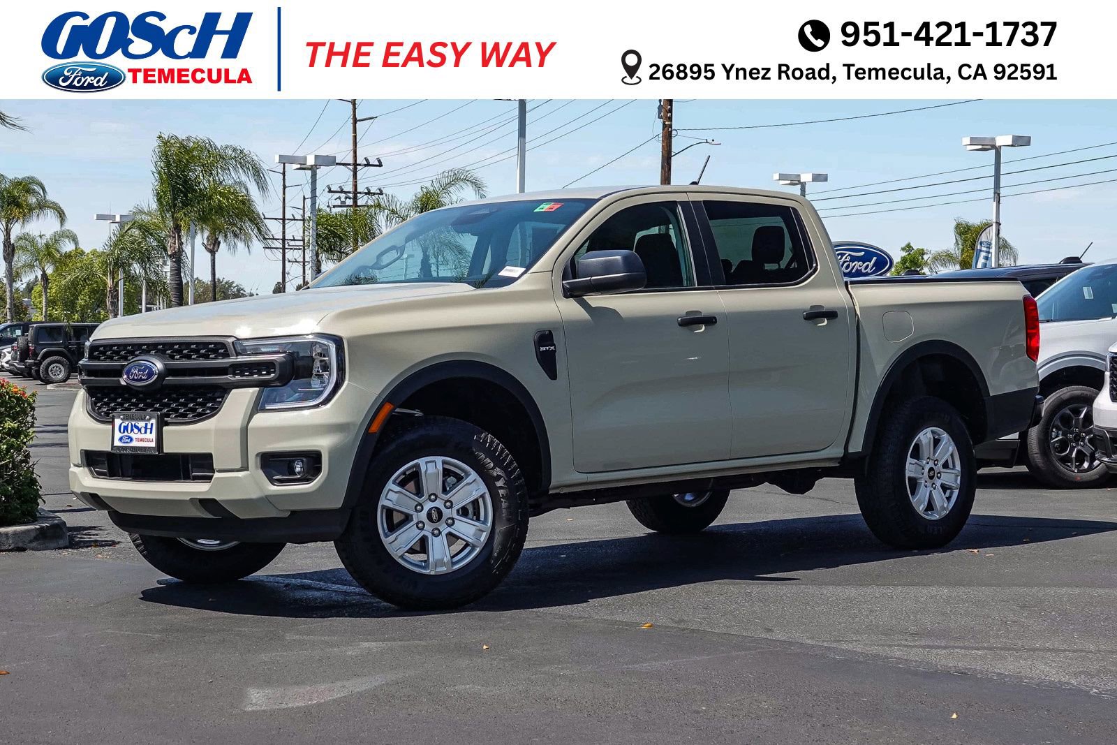 Certified 2025 Ford Ranger XL w/ Trailer Tow Package image 1