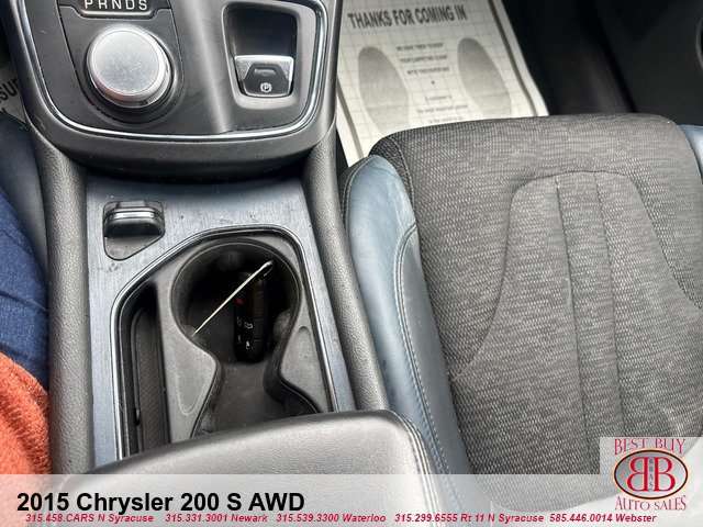 Used 2015 Chrysler 200 S w/ Navigation & Sound Group I AWD/4WD image 15