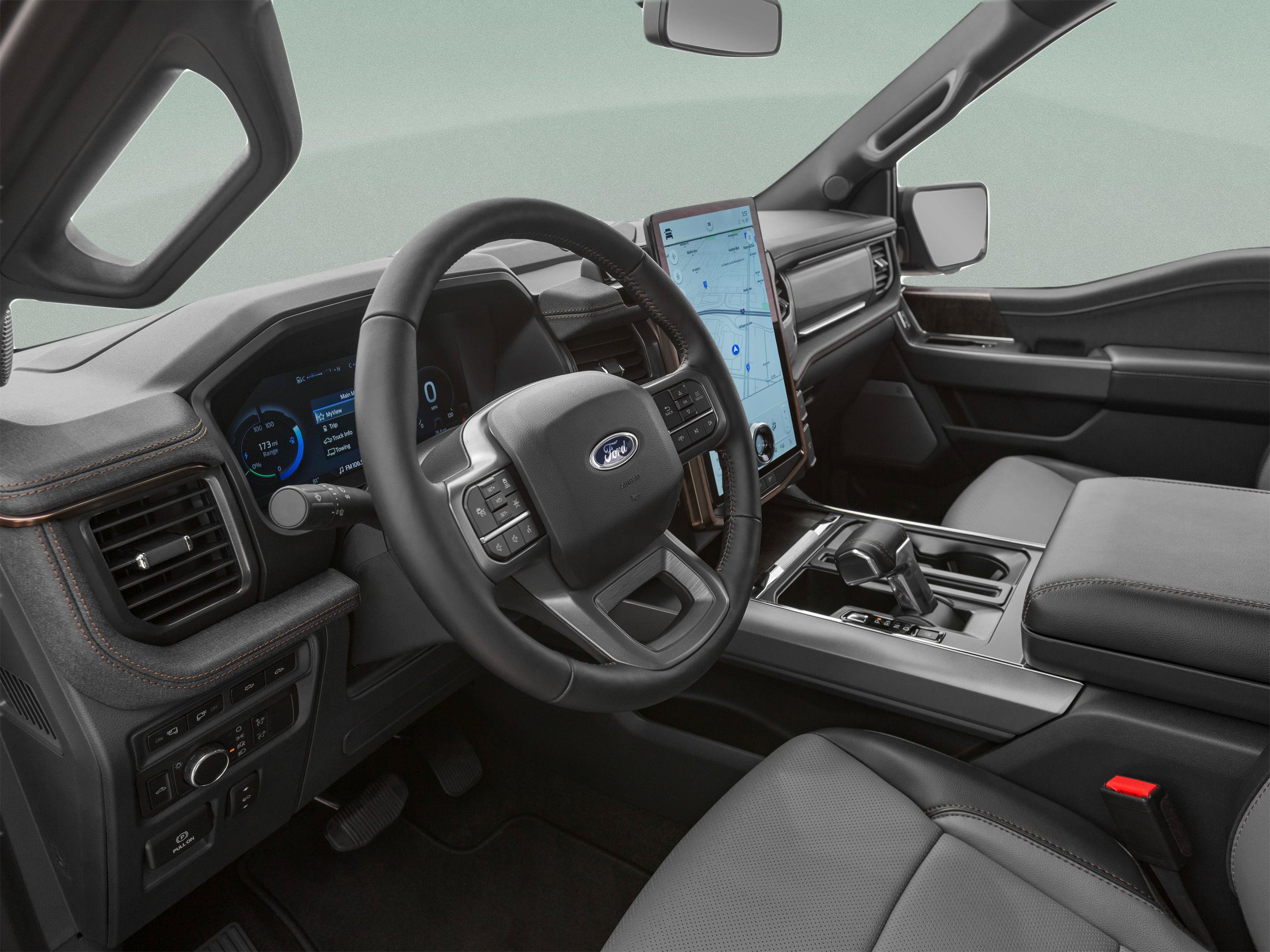 Used 2023 Ford F150 Lightning Lariat AWD/4WD image 39