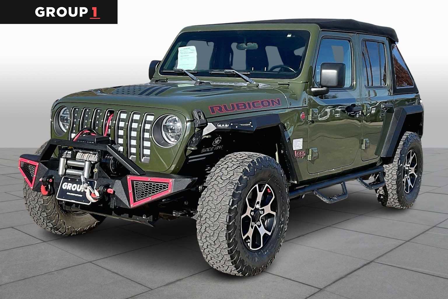 Used 2021 Jeep Wrangler Unlimited Rubicon w/ LED Lighting Group