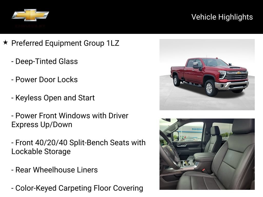 Used 2025 Chevrolet Silverado 2500 LTZ w/ LTZ Convenience Package AWD/4WD image 20