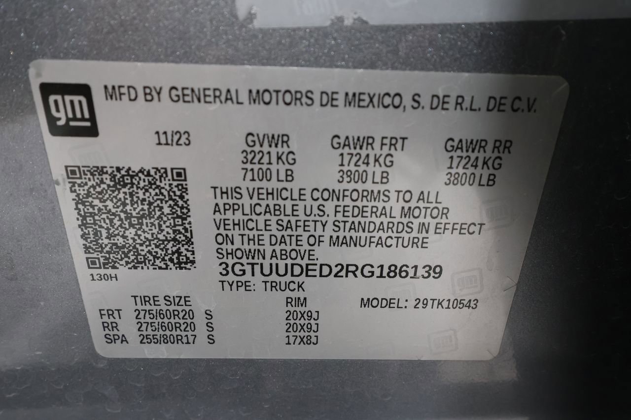 Used 2024 GMC Sierra 1500 SLT w/ SLT Premium Plus Package image 34