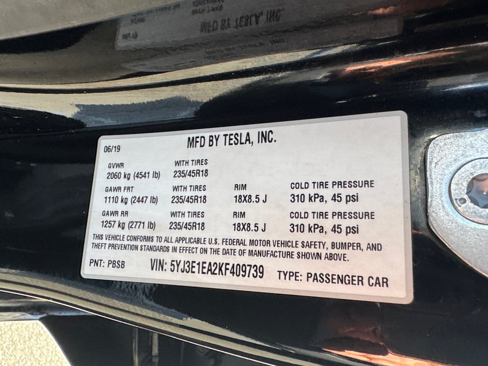 Used 2019 Tesla Model 3 Standard Range Plus RWD image 18