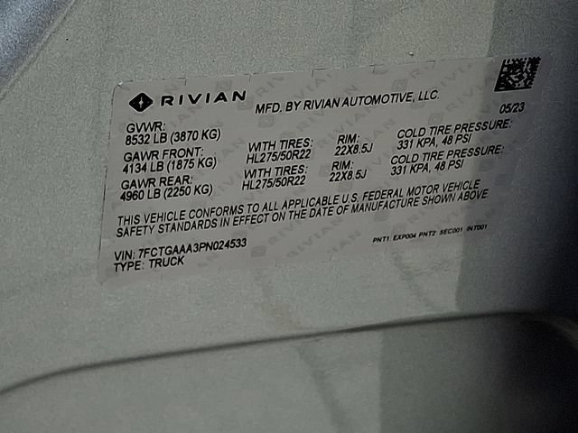Used 2023 Rivian R1T Adventure AWD/4WD image 26