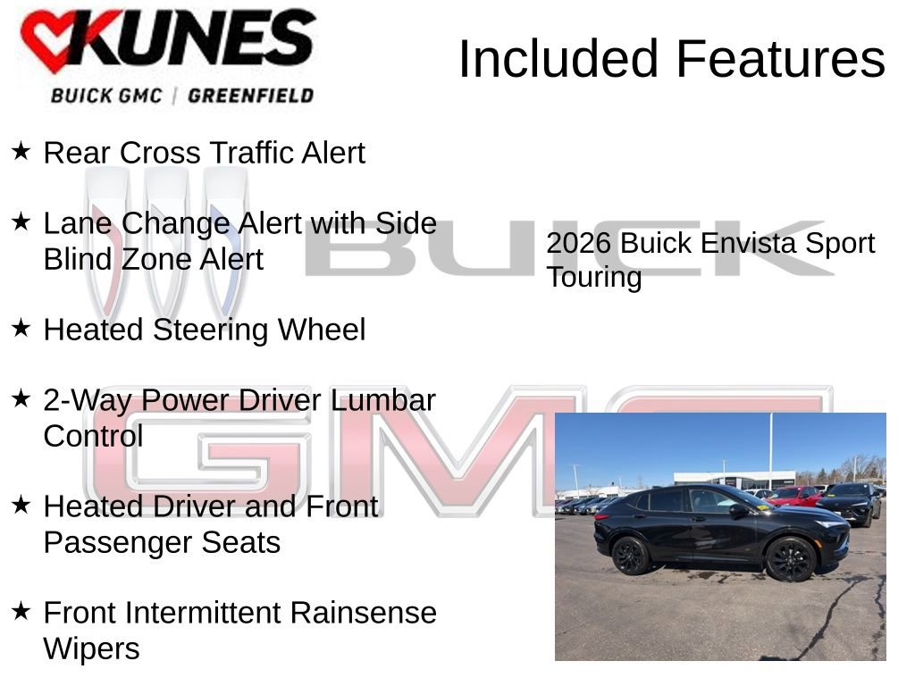 New 2026 Buick Envista Sport Touring w/ Convenience I Package image 4