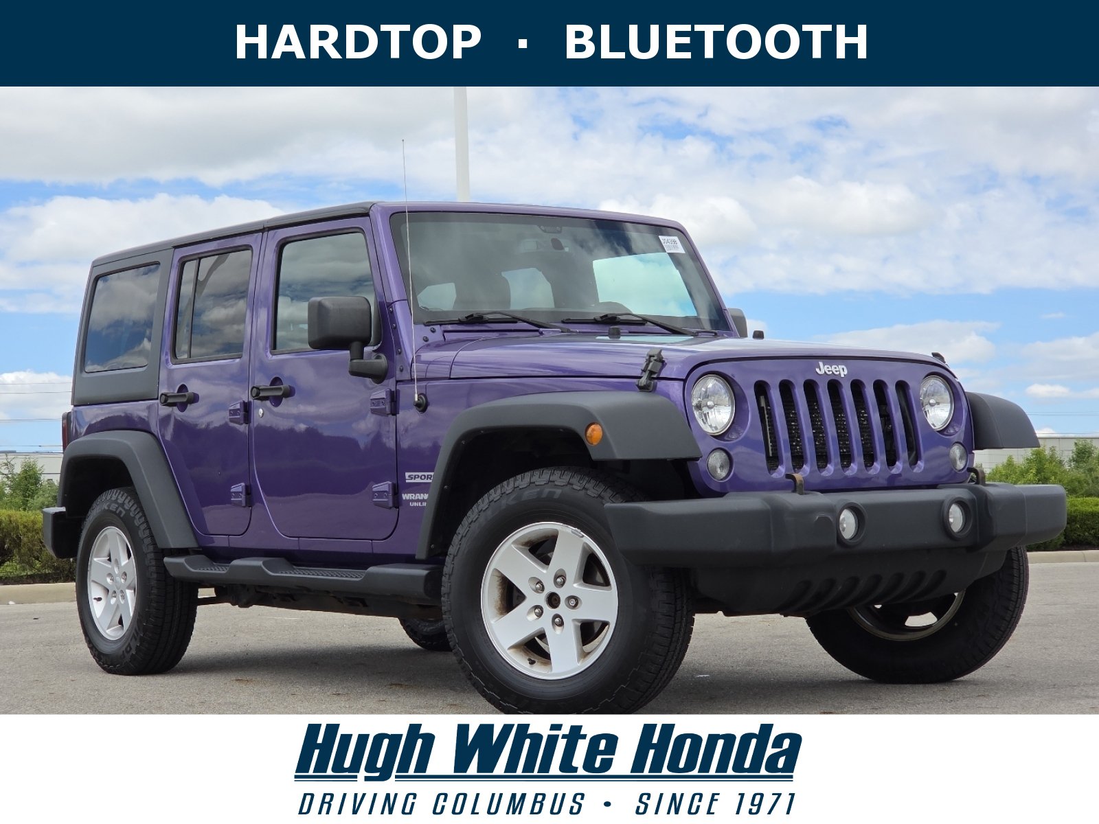 Used 2017 Jeep Wrangler Unlimited Sport w/ Quick Order Package 24S AWD/4WD image 1