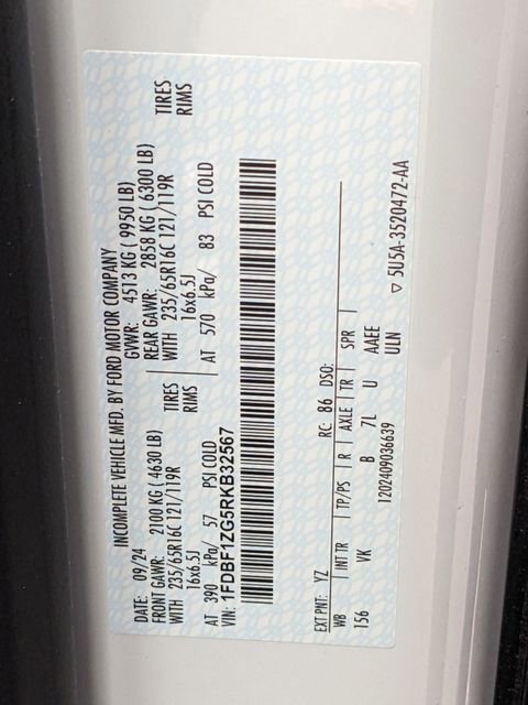 New 2024 Ford Transit 350 Base w/ Exterior Upgrade Package image 25