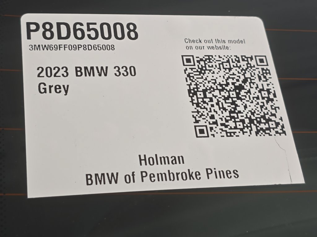 Certified 2023 BMW 330i Sedan w/ Driving Assistance Package RWD image 24