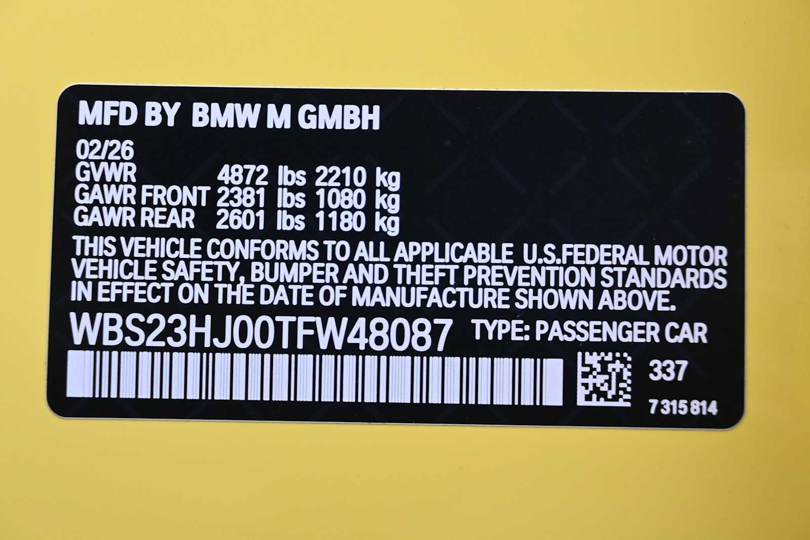 New 2026 BMW M3 Competition w/ M Driver's Package RWD image 11