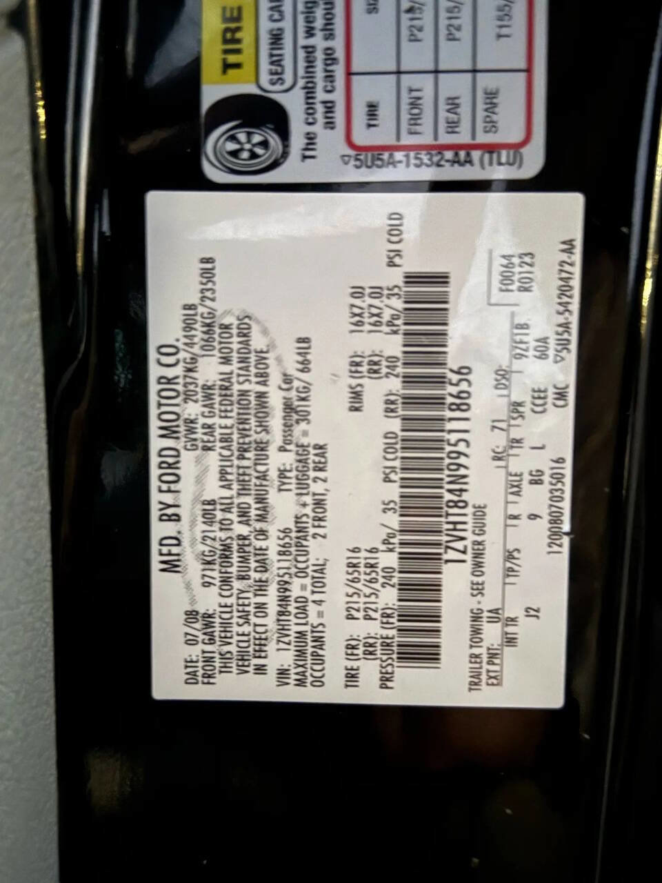 Used 2009 Ford Mustang Premium image 7