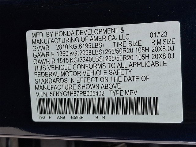 Used 2023 Honda Pilot Elite image 32