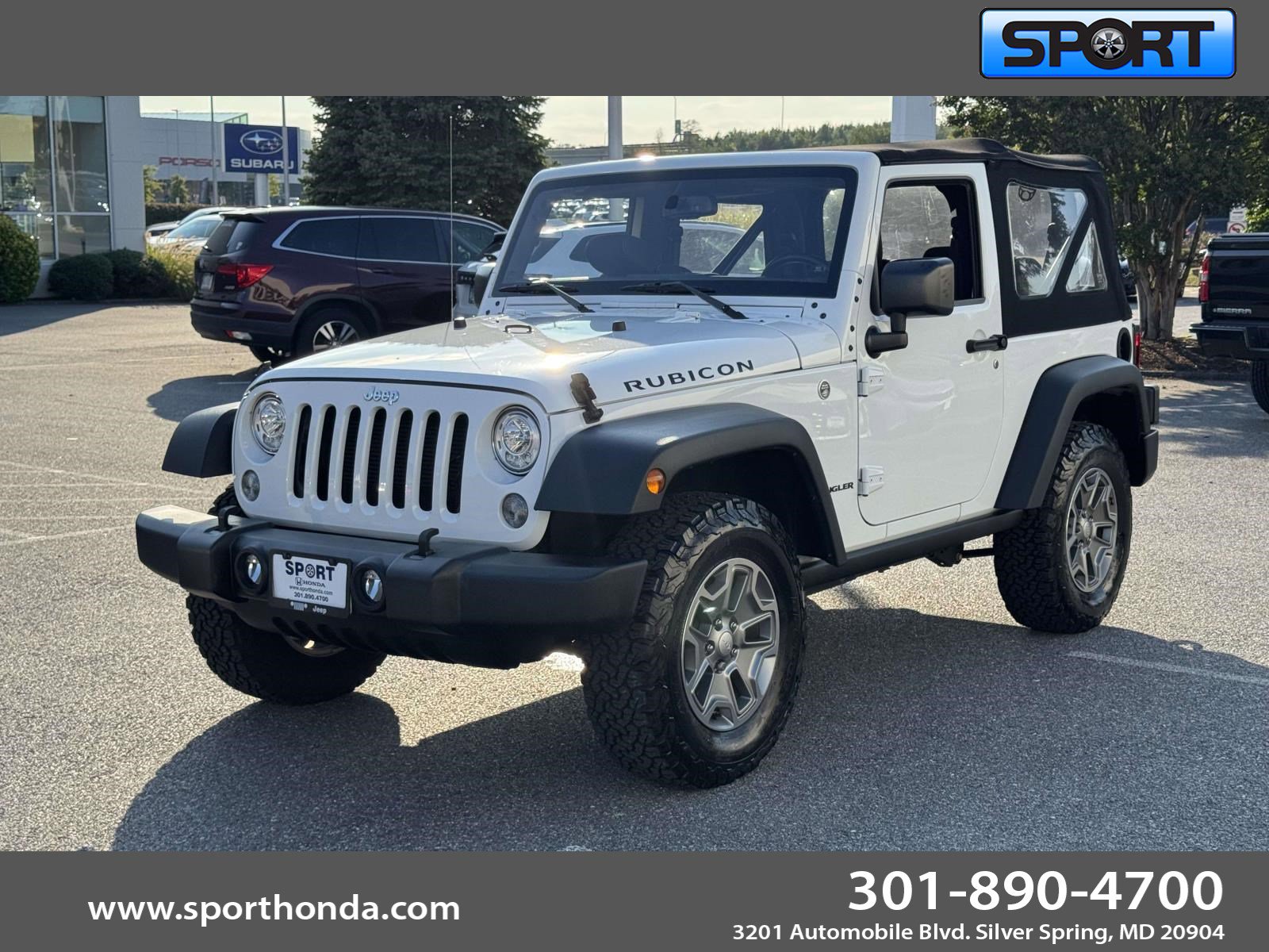 Used 2017 Jeep Wrangler Rubicon w/ Power Convenience Group
