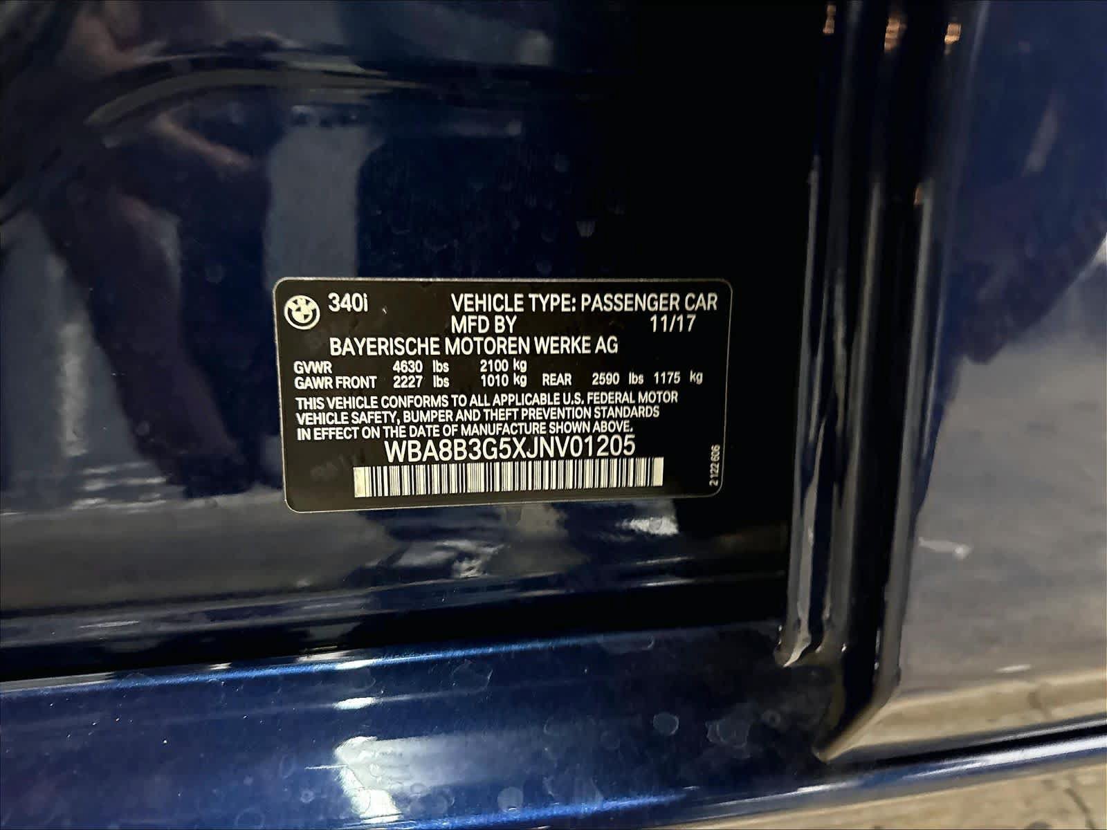 Used 2018 BMW 340i Sedan RWD image 33