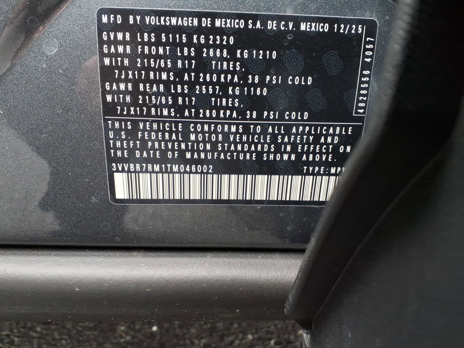 New 2026 Volkswagen Tiguan S AWD/4WD image 18