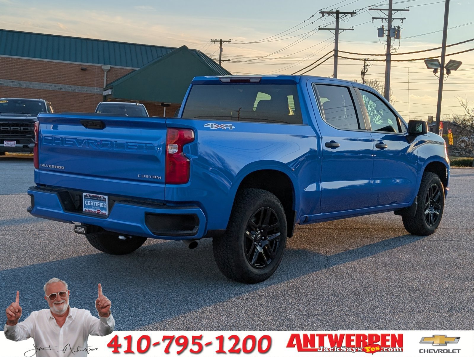 Used 2025 Chevrolet Silverado 1500 Custom AWD/4WD image 3