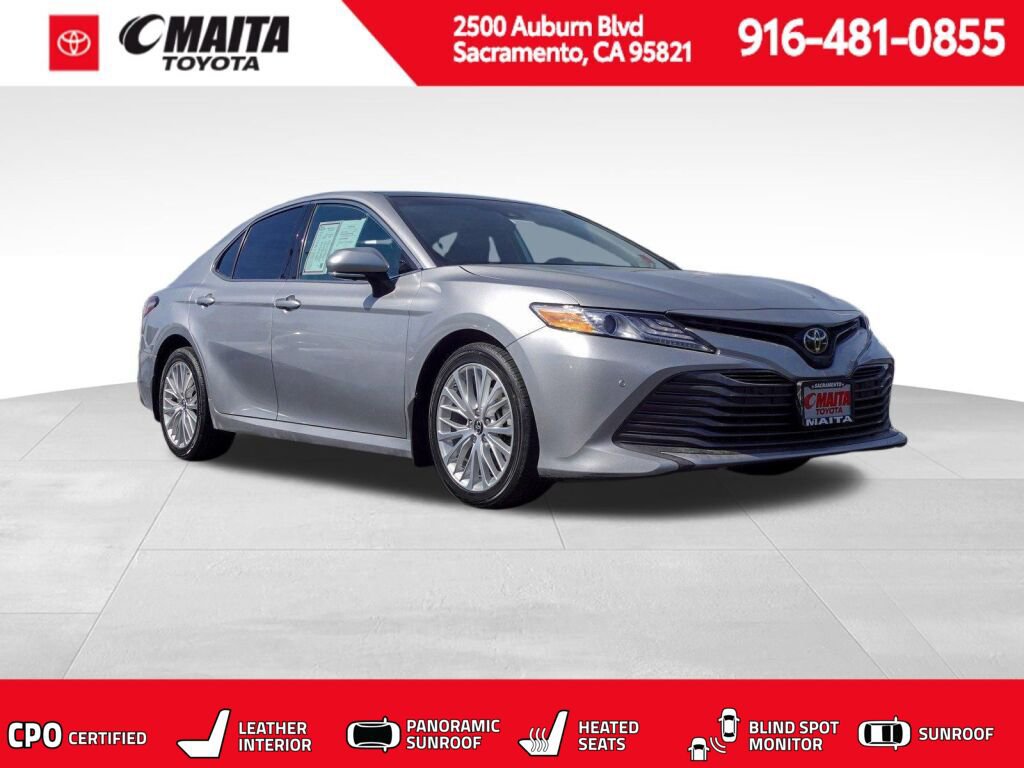 Certified 2019 Toyota Camry XLE image 1