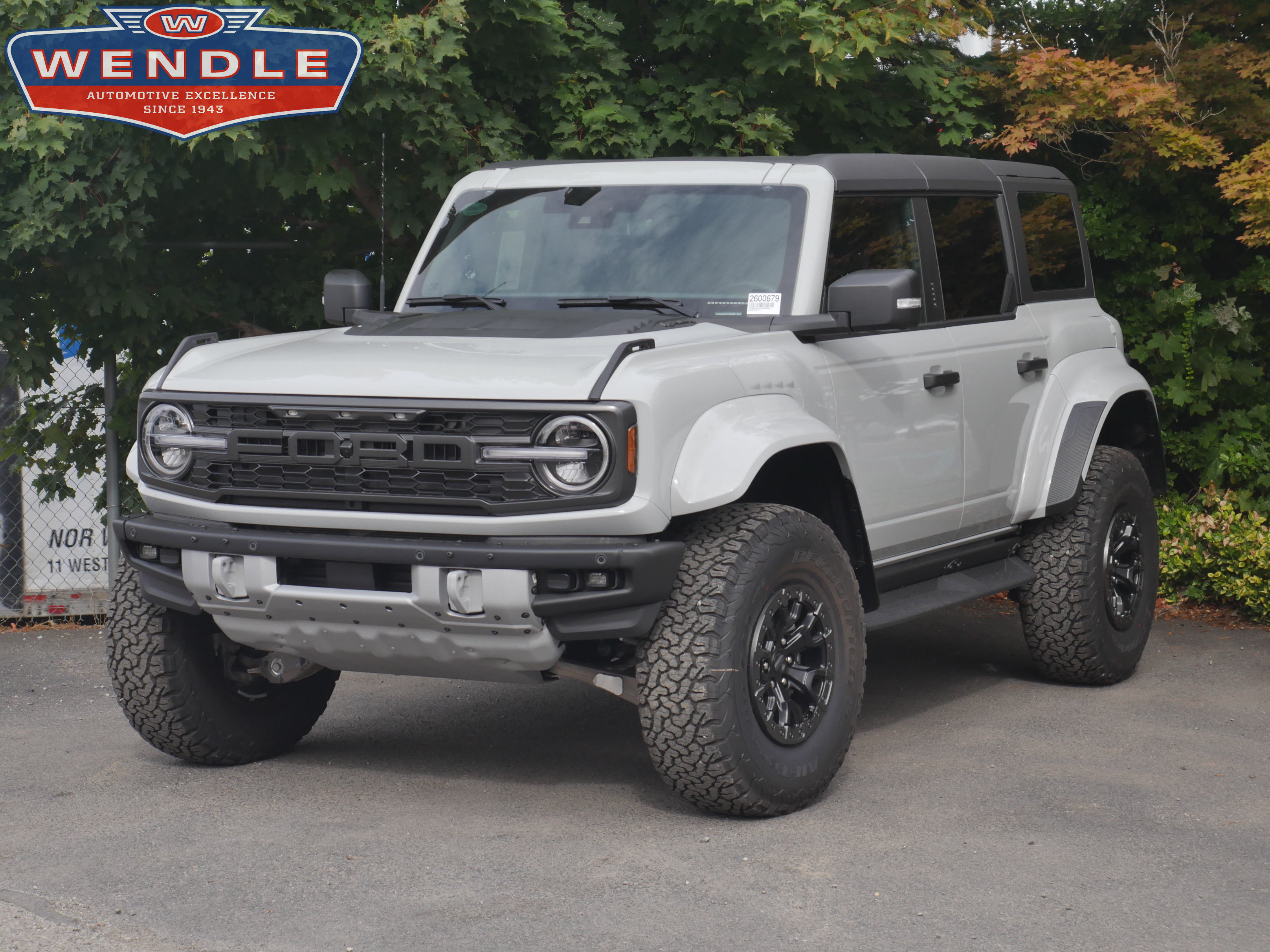 New 2026 Ford Bronco Raptor w/ Interior Carbon Fiber Pack AWD/4WD image 1