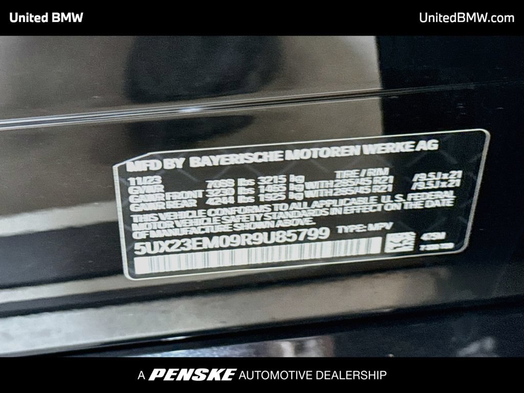 Certified 2024 BMW X7 xDrive40i AWD/4WD image 23